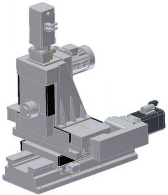 3-Achs-Fräsaggregat, horizontal HG-846